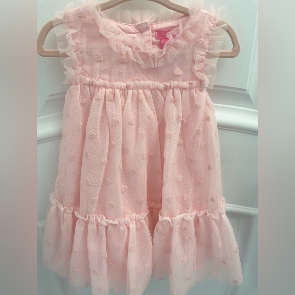 Precious Pink Heart Dress by Isaac Mizrahi - Brand New (never worn)